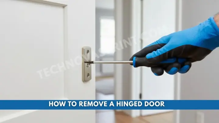 How to Remove a Hinged Door