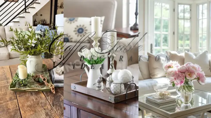 Modern coffee table decorating ideas for living room elegance Coffee Table Decorating Ideas