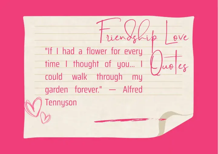 Friendship love quotes celebrating deep bond between friends
