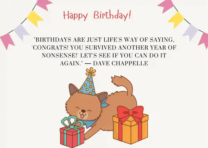 Funny birthday quotes about aging cake and celebrations